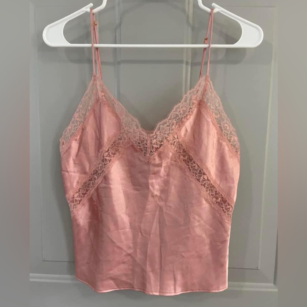 Victoria's Secret Pink Lace Trim Cami